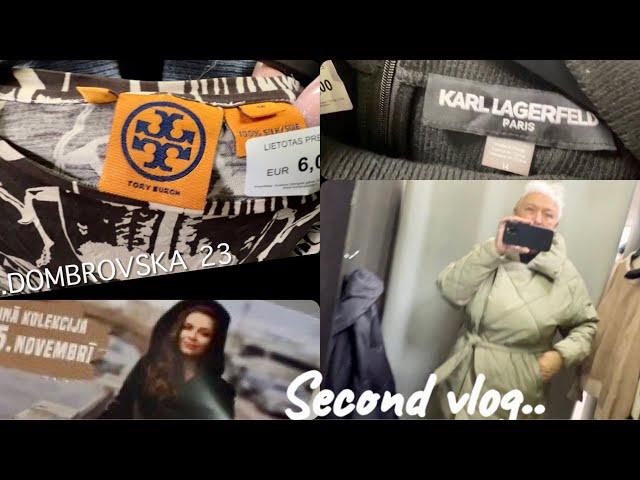 SECOND VLOG..KARL LAGERFELD..MAX MARA..ПРИМЕРКИ И НОВЫЙ СЕКОНД ХЕНД..HAUL..ОБЗОР..Jelena Love Riga