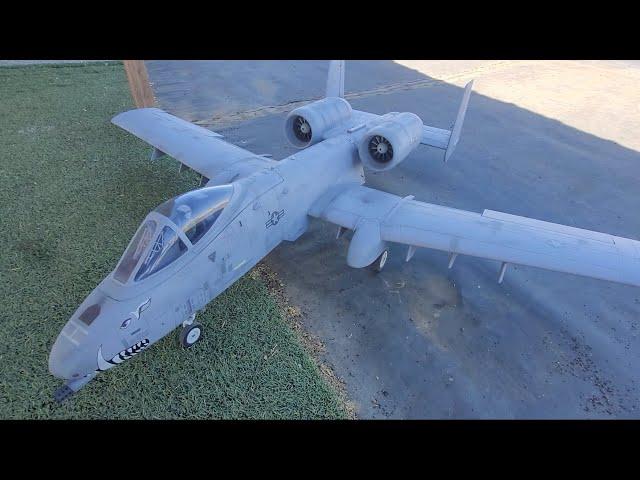 FREEWING A-10..E-FLITE EDF UPGRADE..BIG POWER GAINS!