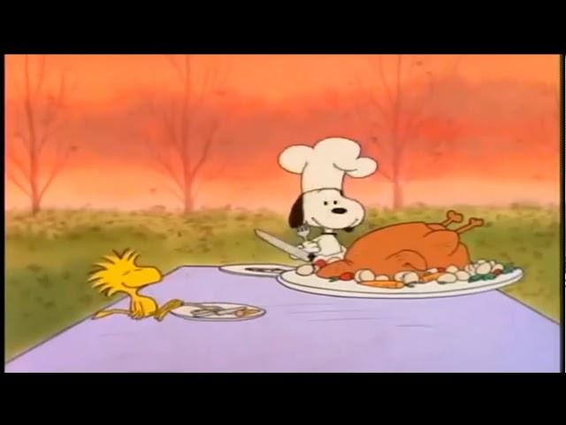 A Charlie Brown Thanksgiving - Snoopy's Thanksgiving Dinner