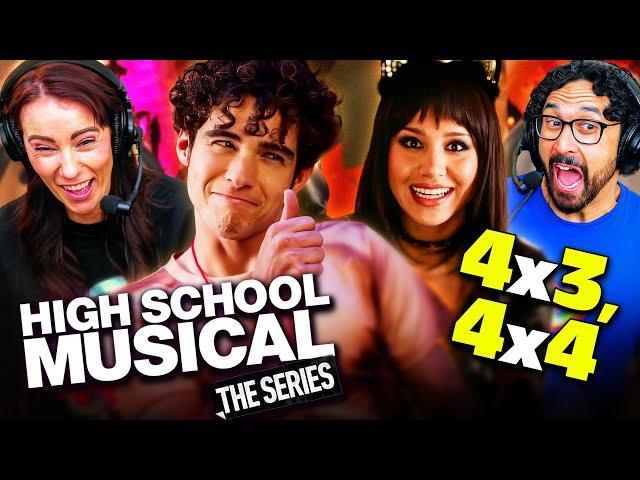 HIGH SCHOOL MUSICAL: The Series Season 4 Episode 3 & 4 REACTION!! HSMTMTS | Disney