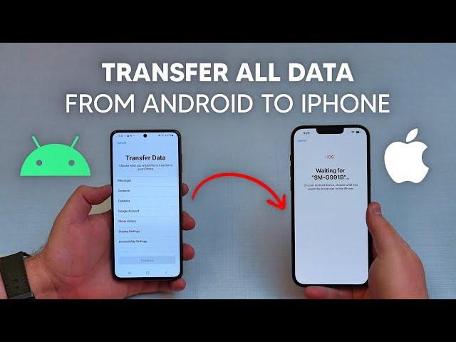 How To Transfer ALL DATA From Android to iPhone (Step by Step)