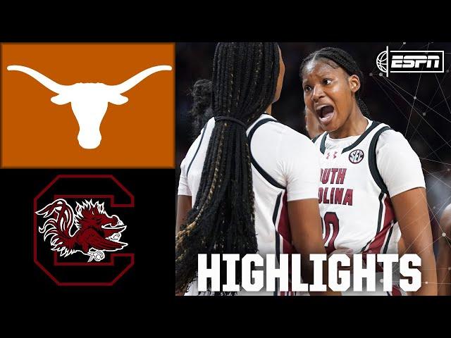 Texas Longhorns vs. South Carolina Gamecocks | Full Game Highlights | ESPN College Basketball