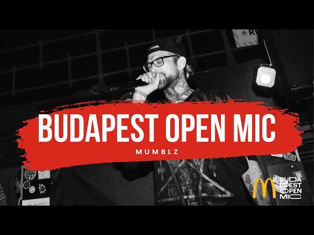 A McDonald's Budapest Open Mic bemutatja – Mumblz: Benzodevil