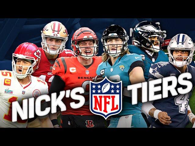 Cowboys, 49ers sit below Chiefs, Bears ranked below Bucs in Nick's Tiers | NFL | FIRST THINGS FIRST