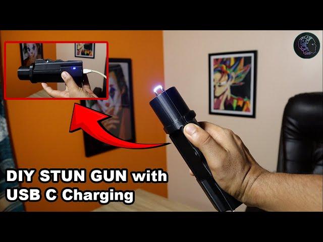 DIY Powerful Stun Gun with USB-C: Easy Build Tutorial!