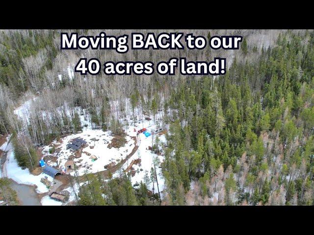 Moving Back to the Canadian Wilderness Pt. 1| Home Build Plans, Setting Up Solar & Water