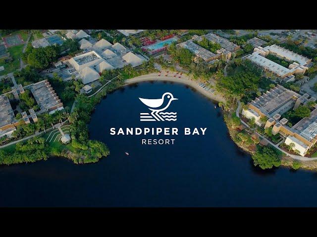 Sandpiper Bay Resort from the sky - Florida, United-States