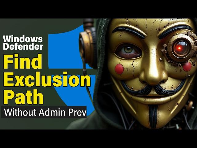 Bruteforce Windows Defender Exclusion Without Admin Privileges [Hindi]