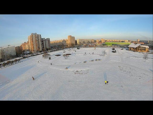 FPV flights in the Prometheus Garden in St. Petersburg