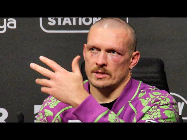 Oleksandr Usyk says rematch with Tyson Fury was EASIER THAN 1st fight!