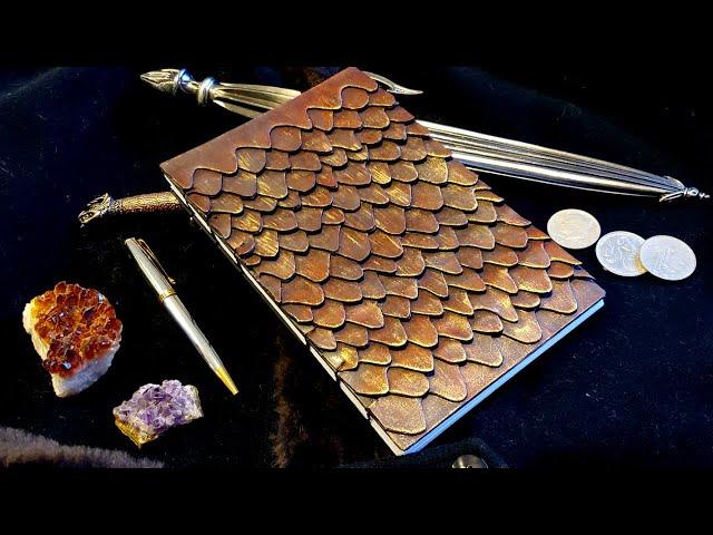 Make this Amazing DRAGON SCALE Journal NOW!