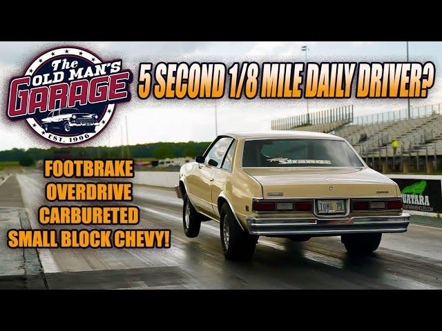 IT’S OFFICIAL!  5 Second 1/8 Mile Daily Driver Malibu on NITROUS!