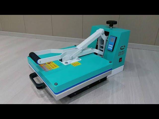 DTF HEAT PRESS MACHINE | SRI LANKA | Auto Open HYDRAULIC MACHINE