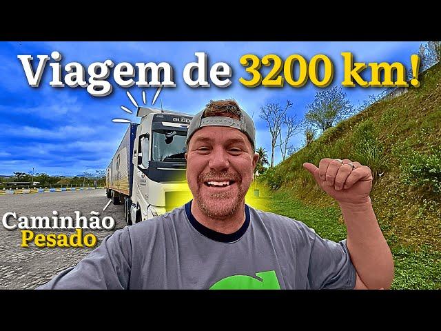 No Comando do Caminhão de 30 Metros: A Viagem Começou!