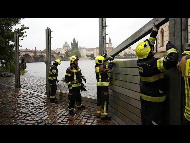 Countries across central Europe prepare for weekend downpours and severe flooding