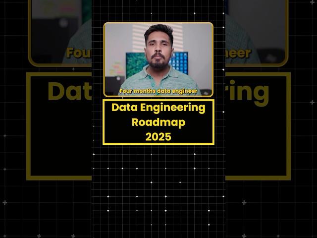  Data Engineer Roadmap 2025 #dataengineer #pythonprogramming