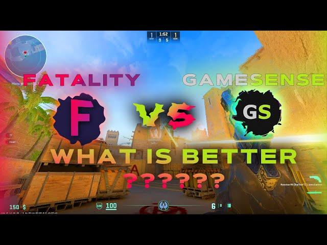 Fatality.Win Release VS Gamesense.pub | CS2 HvH