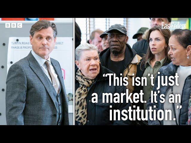 EastEnders 21/01/25: Councillor Barker vs Ruby Allen & The Market Traders
