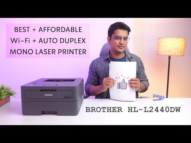 Brother HL-L2440DW Review | Best Affordable Mono Laser Printer (Wi-Fi, Auto Duplex)!