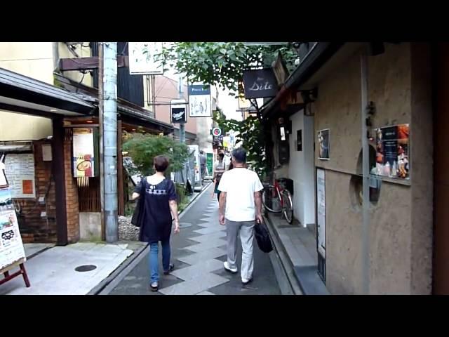 先斗町 (Pontocho) walk + dinner Part 1