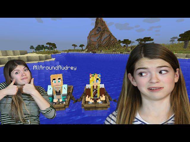 Audrey and Jordan play Minecraft [1]