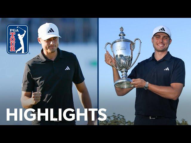 Ludvig Åberg’s winning highlights from The RSM Classic | 2023