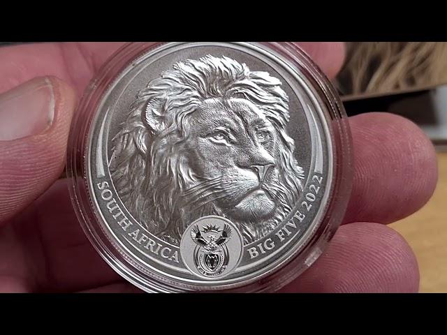 Big 5 Lion South Africa Mint 2022