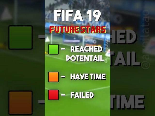 FIFA 19 Future stars and now ... 