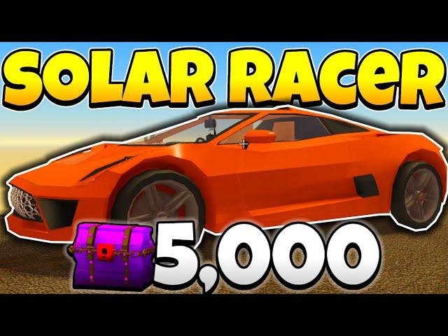 I Unlocked The Solar Racer In Dusty Trip