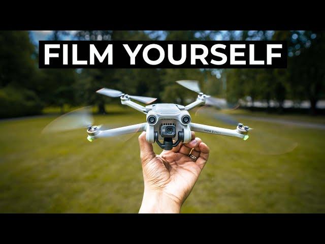 8 ways to film yourself with drone | DJI MINI 3 PRO