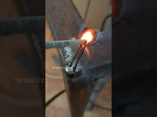 how old welders work with nails #welding​ #welder​ #metalworking​ #fabrication​