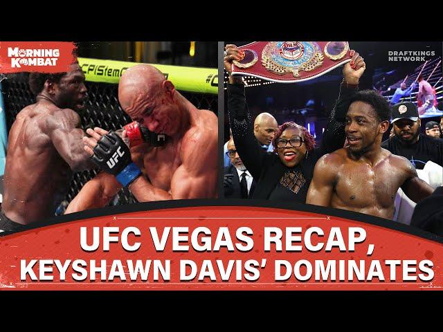 UFC Fight Night: Cannonier Rallies | Keyshawn Davis Joins the Show | FULL EPISODE | MORNING KOMBAT