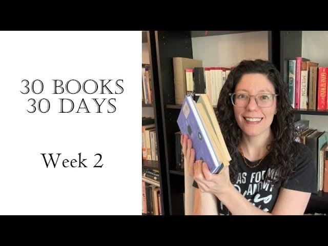 30 Books in 30 Days Reading Update 2