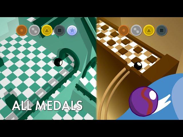 Marble Race - Old Colors & Classic Campaigns ALL MEDALS