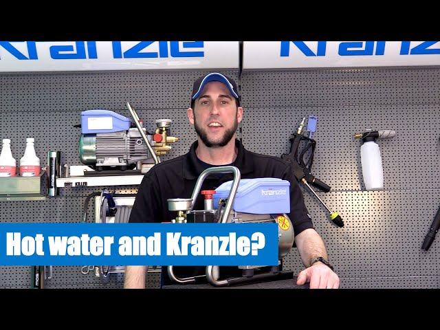 Can I use hot water in a Kranzle pressure washer | USA Pressure Washer Perfection