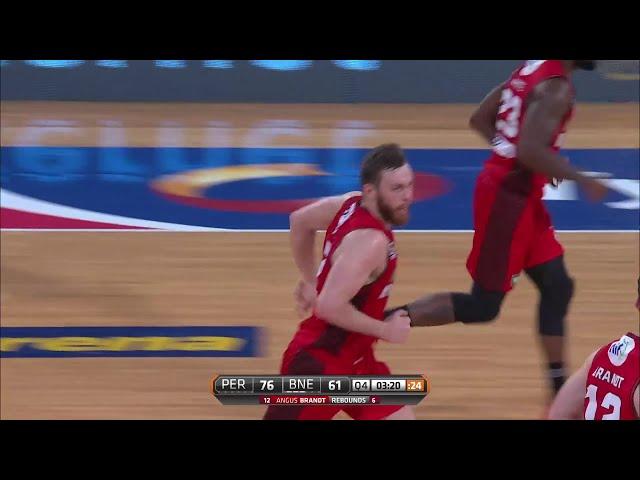Nicholas Kay Posts 16 points & 10 rebounds vs. Brisbane Bullets