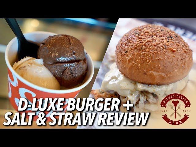 French Onion Burger + Salt & Straw Review at Disney Springs