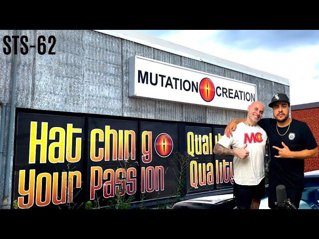 Billy Rows gives us a VIP tour of Mutation Creation facility & drops some crazy knowledge | STS-61