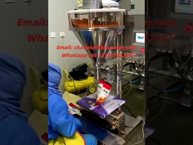 Chili Powder Filling Sealing Machine Semi-auto Pouch Powder Filler Sealer Packing Machine