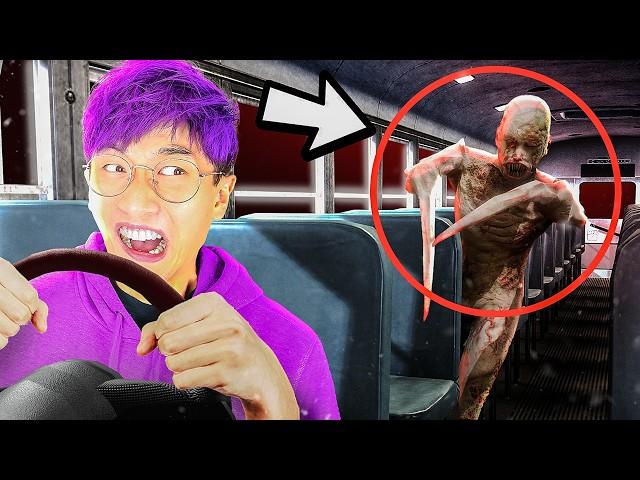 We Got *ATTACKED* By CURSED PASSENGERS On The NIGHT BUS!? (LANKYBOX Playing NIGHT BUS Full Game!)