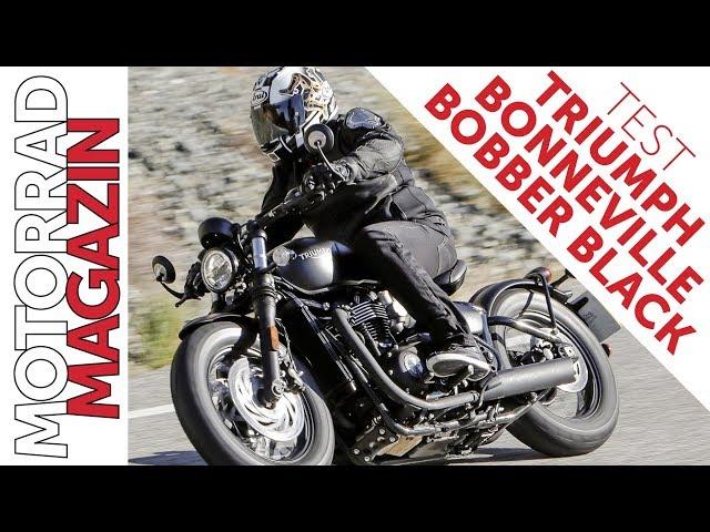 Triumph Bobber Black Test Motorradmagazin