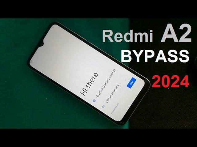 redmi A2 frp bypass , without pc | New Trick 2024