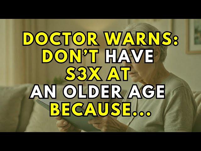 DOCTOR WARNS: 9 MISTAKES YOU SHOULD NOT MAKE IN OLD AGE