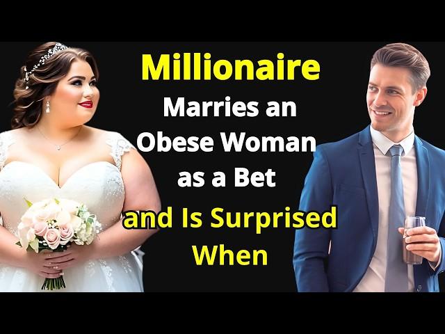 Millionaire Marries an Obese Woman as a Bet, and Is Surprised When