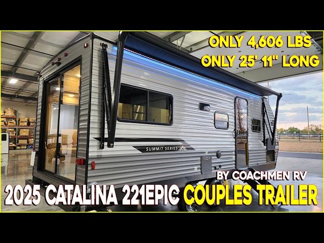 2025 Catalina 221 EPIC Travel Trailer by Coachmen RVs at Couchs RV Nation Camper Tour 221epic