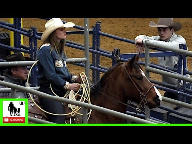 Ladies Open Breakaway Roping Round 1 Part 4 - 2020 Three Star Memorial