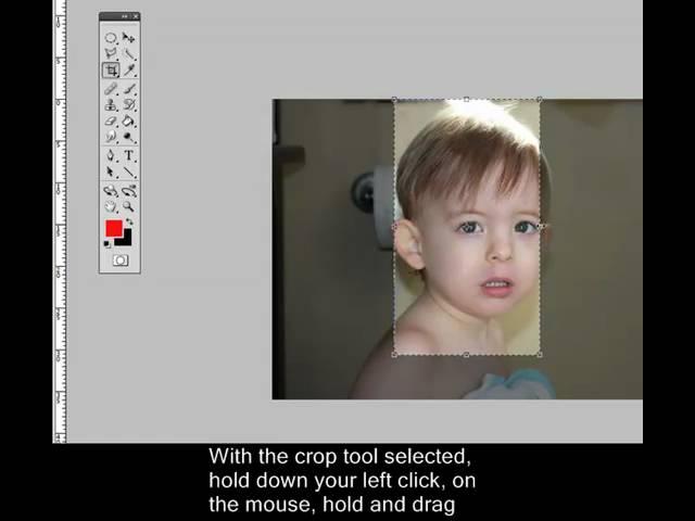 Cropping an Image in Photoshop