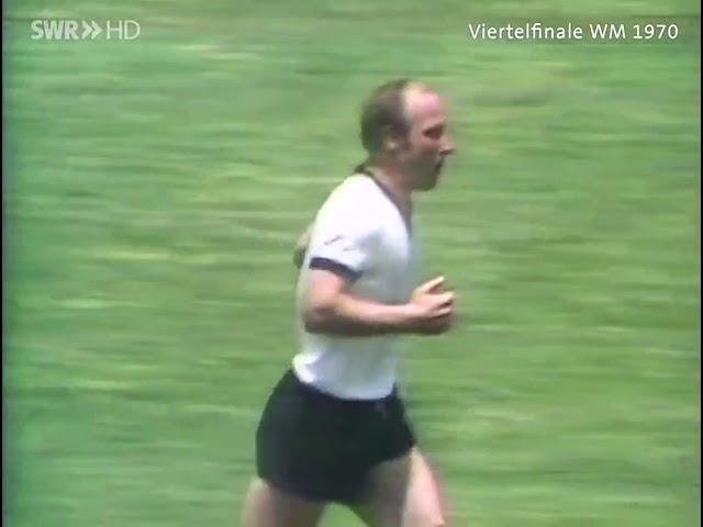 1970 Uwe Seeler West Germany England