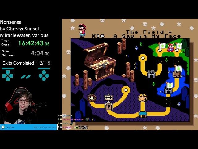 Almost the end of Nonsense SMW Hack Part 6