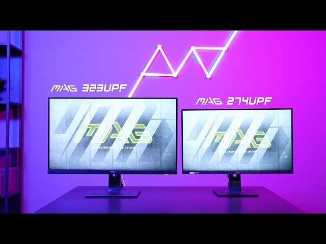 See the World in 4K - MAG 274UPF / MAG 323UPF Gaming monitor | MSI